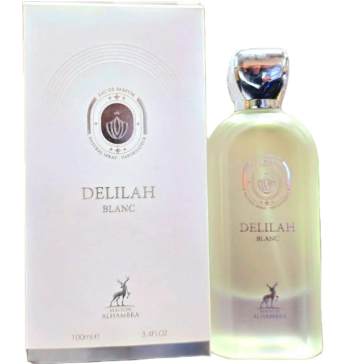 Maison Alhambra Delilah Blanc EDP For Women 3.4 Fl Oz