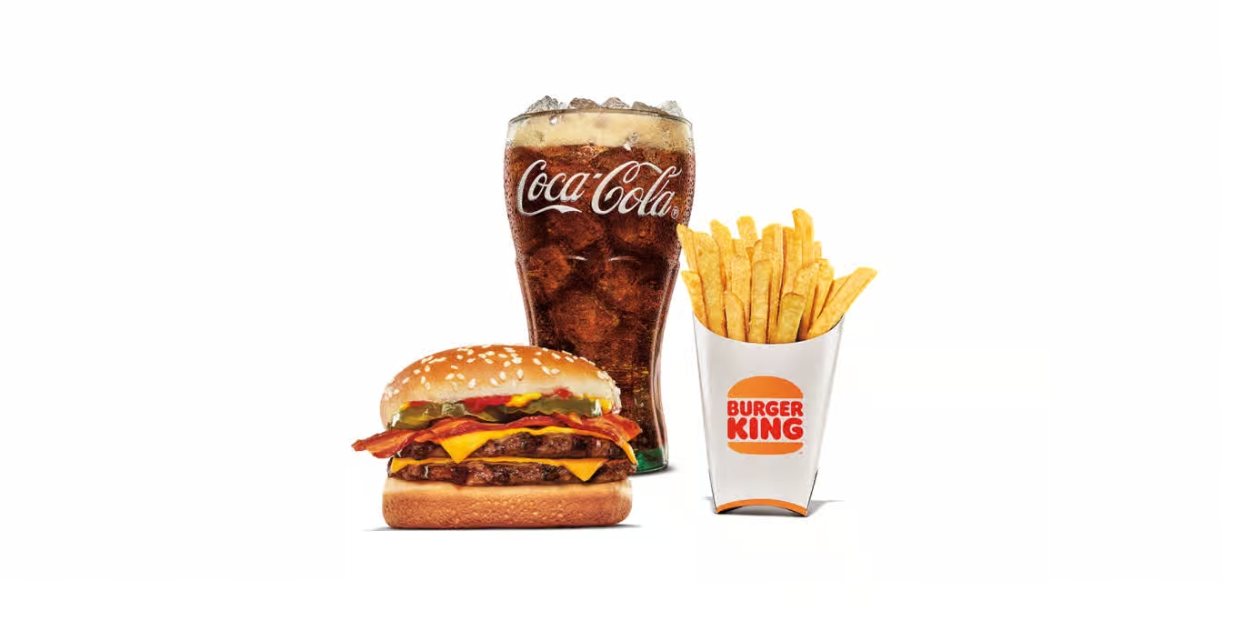 Bacon Double Cheeseburger Meal
