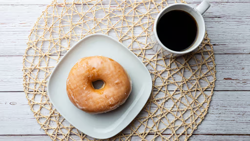 one regular donut