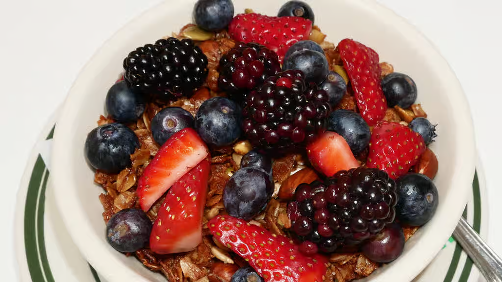 our seeded almond granola
